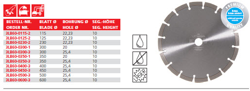 disc diamantat lb60